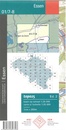 Topografische kaart - Wandelkaart 1/7-8 Topo25 Essen | NGI - Nationaal Geografisch Instituut