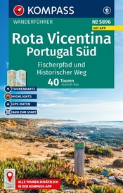 Wandelgids 5896 Rota Vicentina, Portugal Süd | Kompass