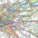 Wandelkaart - Topografische kaart 179 Landranger Canterbury & East Kent, Dover & Margate | Ordnance Survey