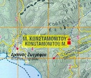 Wandelkaart Mount Athos | Orama