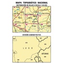 Topografische kaart 74 MT50 A Fonsagrada | CNIG - Instituto Geográfico Nacional1