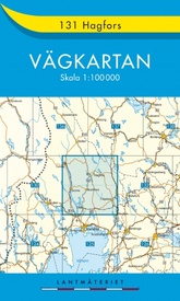 Wegenkaart - landkaart 131 Vägkartan Hagfors | Lantmäteriet