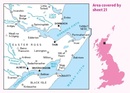 Wandelkaart - Topografische kaart 021 Landranger  Dornoch & Alness, Invergordon & Tain | Ordnance Survey