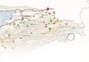 Wegenkaart - landkaart Kyrgyzstan Explore adventure travel map | Ountravela