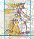 Topografische kaart - Wandelkaart 25A IJmuiden - Haarlem | Kadaster
