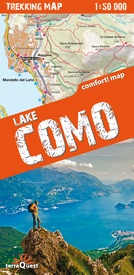 Wandelkaart Trekking map Lake Como - Lago di Como | TerraQuest
