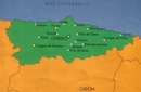 Wegenkaart - landkaart Mapa Provincial Asturias | CNIG - Instituto Geográfico Nacional