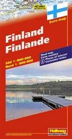 Wegenkaart - landkaart Finland - Finnland | Hallwag