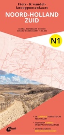 Fietsknooppuntenkaart - Wandelknooppuntenkaart N1 Noord-Holland zuid | ANWB Media