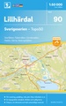 Wandelkaart - Topografische kaart 90 Sverigeserien Lillhärdal | Norstedts