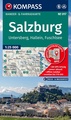 Wandelkaart 017 Salzburg und Umgebung | Kompass