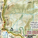 Wandelkaart 1201 Colorado Trail Zuid / Durango tot Monarch | National Geographic