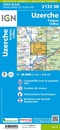 Wandelkaart - Topografische kaart 2133SB Uzerche, Treignac, Seilhac | IGN - Institut Géographique National