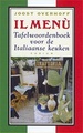 Woordenboek il Menu - Tafelwoordenboek voor de Italiaanse keuken | Podium