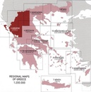 Fietskaart - Wegenkaart - landkaart 3 Touring Map Epirus en westelijk (grieks) Macedonié - Griekenland | Terrain maps