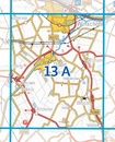 Topografische kaart - Wandelkaart 13A Winschoten | Kadaster