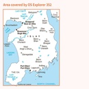 Wandelkaart - Topografische kaart 352 OS Explorer Map Islay South | Ordnance Survey