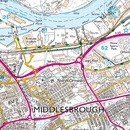 Wandelkaart - Topografische kaart 306 OS Explorer Map Middlesbrough, Hartlepool | Ordnance Survey