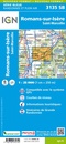 Topografische kaart - Wandelkaart 3135SB Romans-sur-Isère, St-Marcellin | IGN - Institut Géographique National