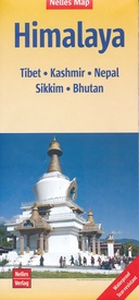 Wegenkaart - landkaart Himalaya | Nelles Verlag