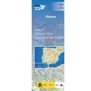 Topografische kaart 821-II Planes | CNIG - Instituto Geográfico Nacional1