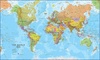 Magneetbord - Wereldkaart 68M Wereldkaart, 196 x 120 cm | Maps International