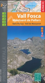 Wandelkaart 24 Vall Fosca - Montsent de Pallars | Editorial Alpina