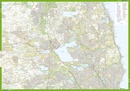 Wandelkaart Terrängkartor DK Roskilde & Nationalpark Skjoldungernes land | Calazo