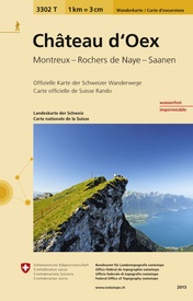 Wandelkaart - Topografische kaart 3302T Château d'Oex | Swisstopo