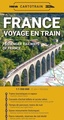Spoorwegenkaart France Voyage en train | Frankrijk | Cartotrain