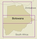 Wegenkaart - landkaart Botswana | Reise Know-How Verlag