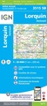 Wandelkaart - Topografische kaart 3515SB Lorquin - Avricourt | IGN - Institut Géographique National