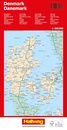 Wegenkaart - landkaart Road maps Denemarken | Hallwag