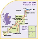 Wandelkaart Speyside Walk (Schotland) | Harvey Maps