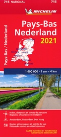 Wegenkaart - landkaart 715 Nederland 2021 | Michelin