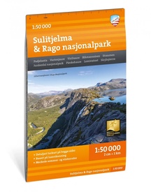 Wandelkaart Turkart Sulitjelma - Rago Nasjonalpark | Noorwegen | Calazo