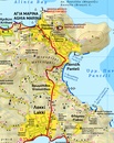 Wandelkaart - Wegenkaart - landkaart 336 Leros | Terrain maps