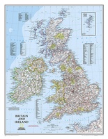 Britain and Ireland - Groot Brittannië en Ierland, 60 x 76 cm