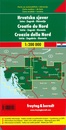 Wegenkaart - landkaart Kroatië Noord - Croatia North - Kroatien Nord | Freytag & Berndt