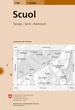 Wandelkaart - Topografische kaart 1199 Scuol | Swisstopo