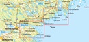 Wandelkaart 22 Outdoorkartan Nynäshamn - Oxelösund - Arkösund | Norstedts