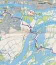 Fietskaart 7058 Rheinradweg 3 Köln, Keulen - Rotterdam | Kompass