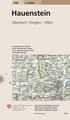 Wandelkaart - Topografische kaart 1088 Hauenstein | Swisstopo