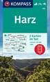 Wandelkaart 450 Harz | Kompass