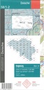 Topografische kaart - Wandelkaart 58/1-2 Topo25 Doische | NGI - Nationaal Geografisch Instituut