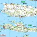 Wegenkaart - landkaart Kroatië - zuid kust - Kroatien küste süd | Freytag & Berndt
