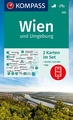 Wandelkaart 205 Wien und Umgebung | Kompass