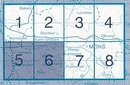 Wandelkaart - Topografische kaart 45/5-6 Quiévrain - Boussu | NGI - Nationaal Geografisch Instituut