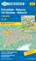 Wandelkaart 004 Schnalstal - Naturns - Val Senales - Naturno  | Tabacco Editrice