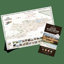 Wegenkaart - landkaart Kyrgyzstan Explore adventure travel map | Ountravela